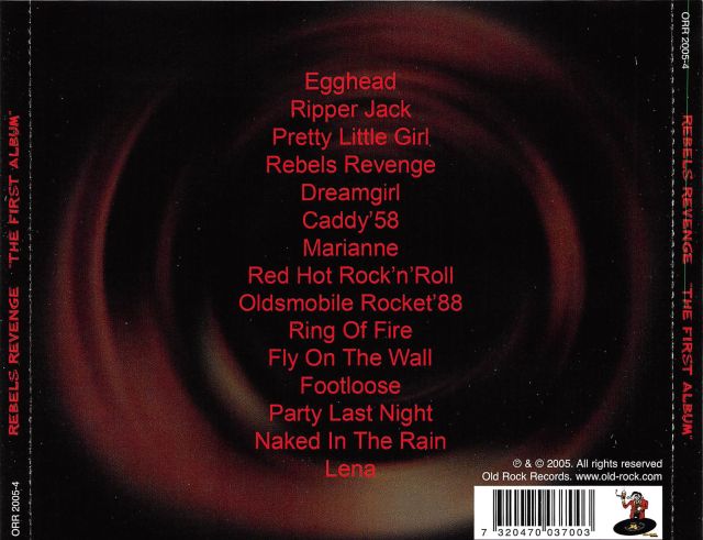 CD - Rebels Revenge - The First Album