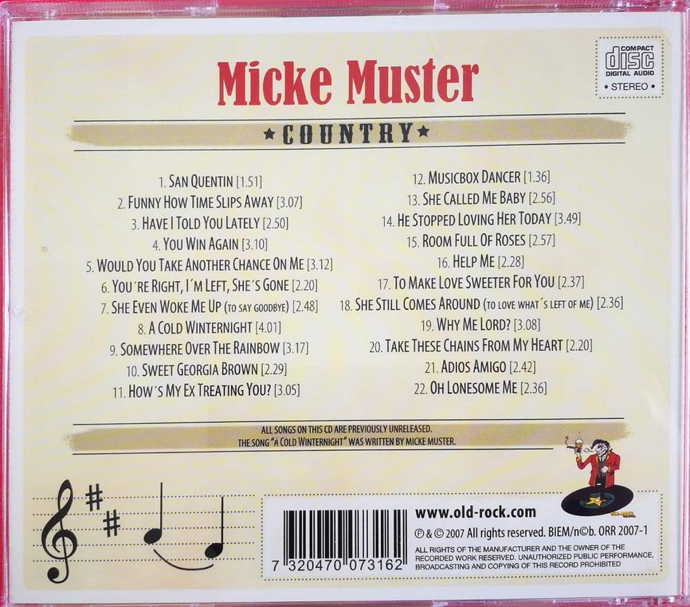 CD - Micke Muster - Country