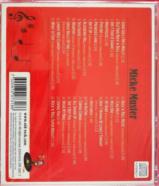 CD - Micke Muster - The Rock'n'Roll Covers! Vol. 1