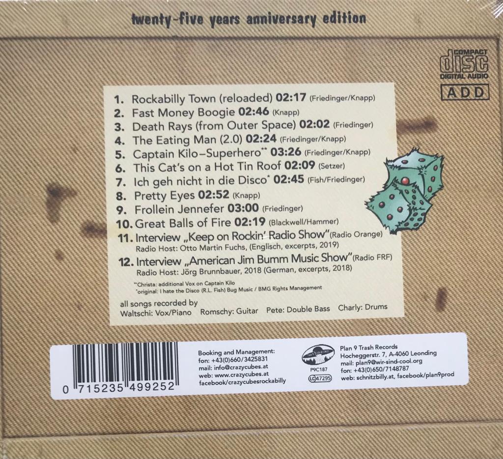 CD - Crazy Cubes - Rockabilly 25 Years