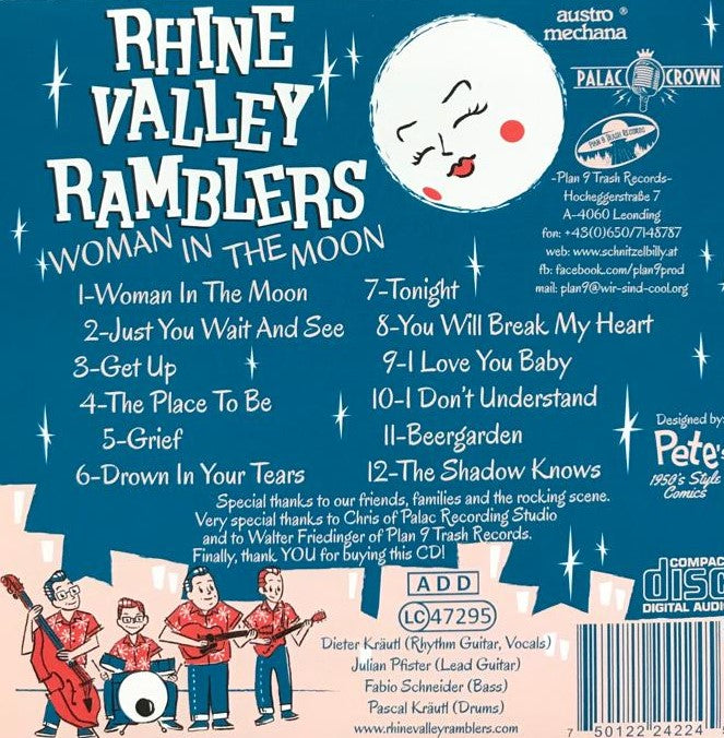 CD - Rhine Valley Ramblers - Woman In The Moon