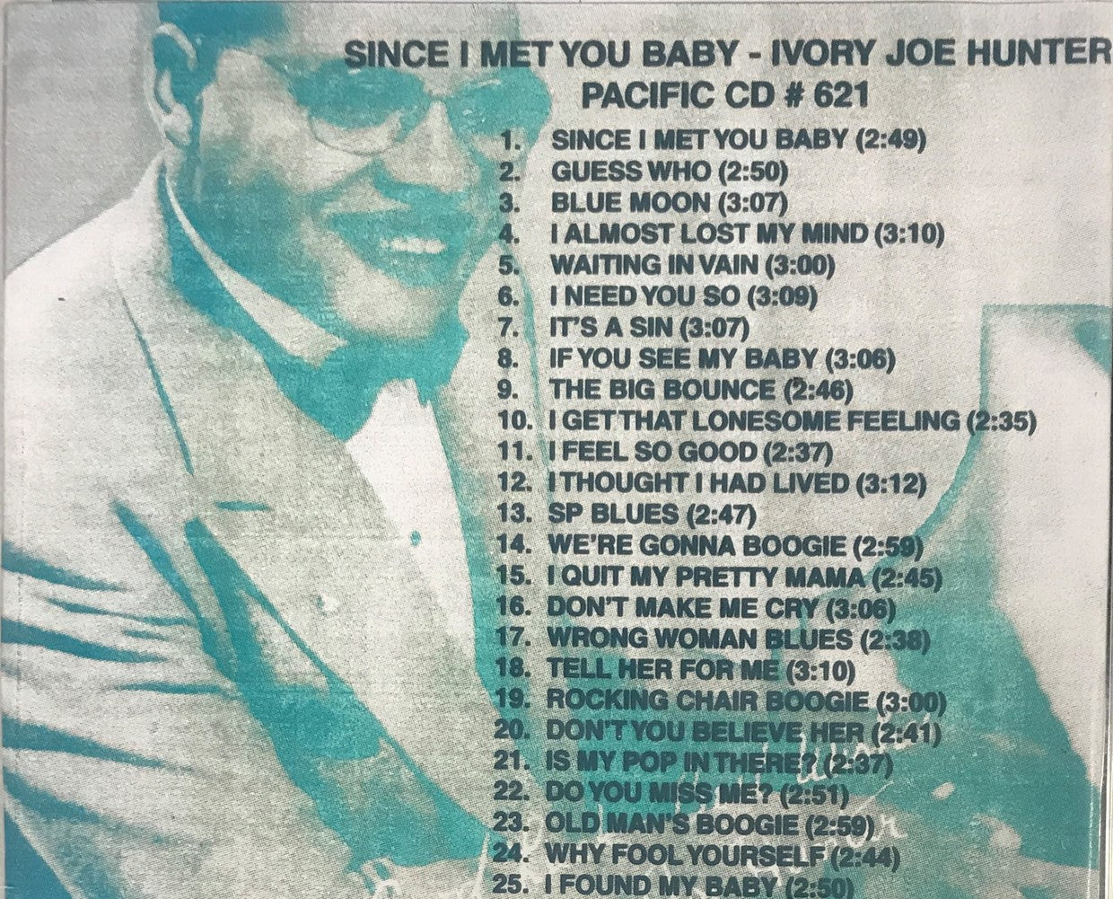 CD - Ivory Joe Hunter - Since I Met You Baby