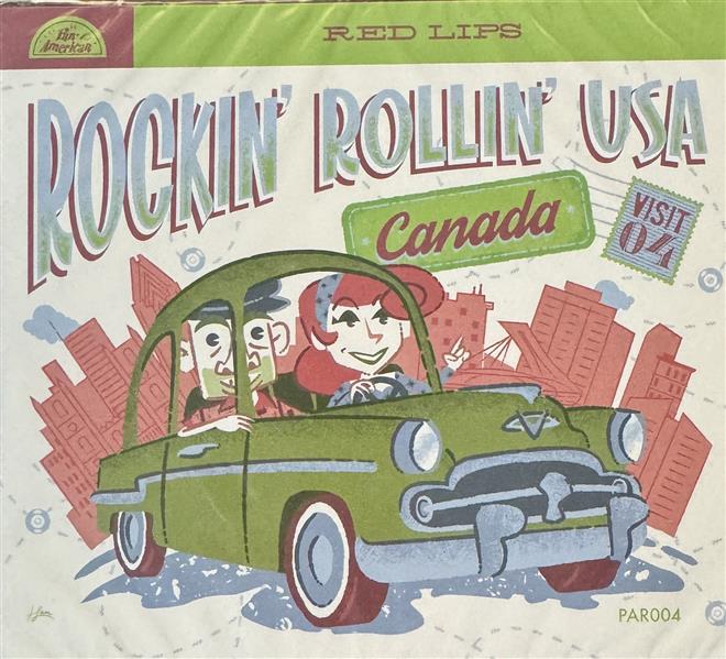 CD - VA - Rockin' Rollin' USA - Canada - Red Lips - Visit 04