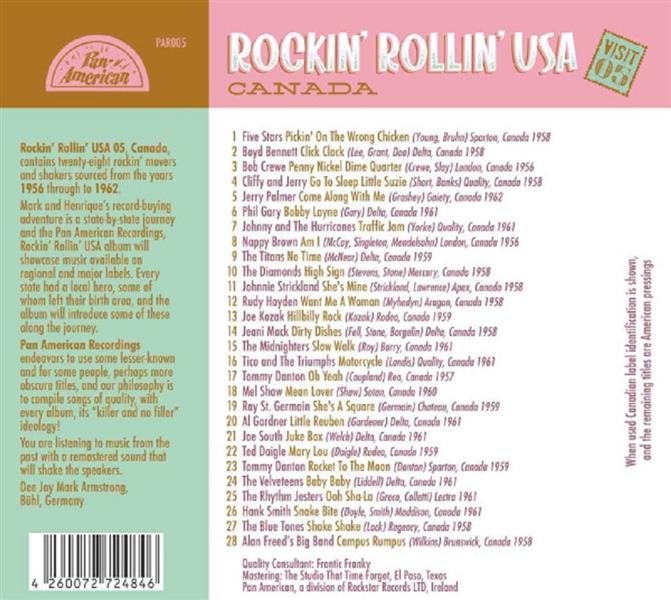 CD - VA - Rockin' Rollin' USA - Canada - Juke Box - Visit 05