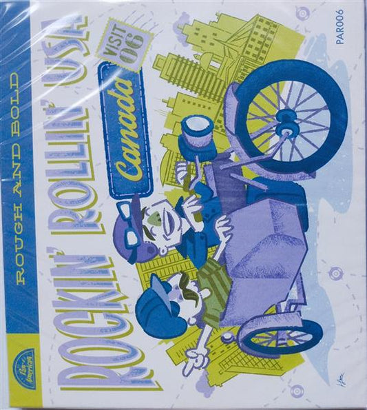 CD - VA - Rockin' Rollin' USA Canada Rough And Bold - Visit 06