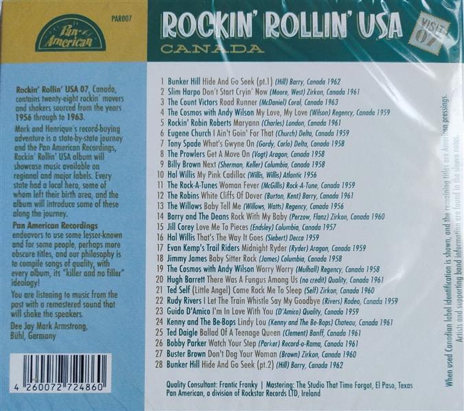CD - VA - Rockin' Rollin' USA Canada Women Fever - Visit 07