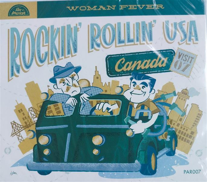 CD - VA - Rockin' Rollin' USA Canada Women Fever - Visit 07