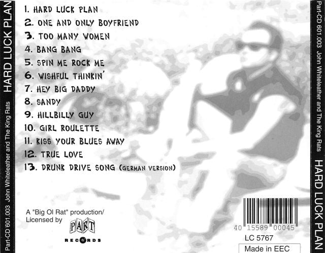 CD - King Rats - Hard Luck Plan