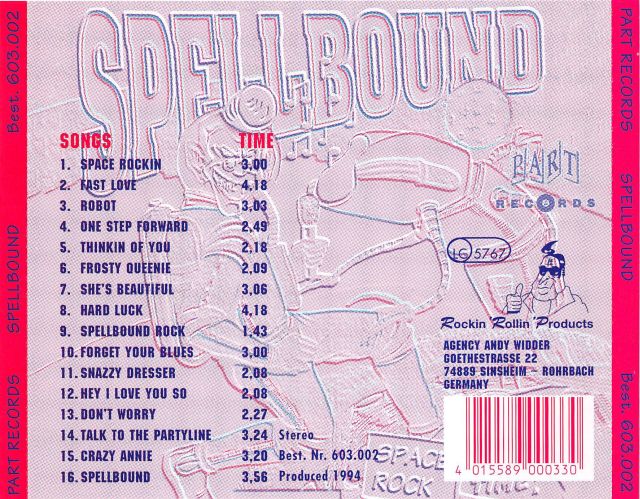 CD - Spellbound - Rockin’ Space