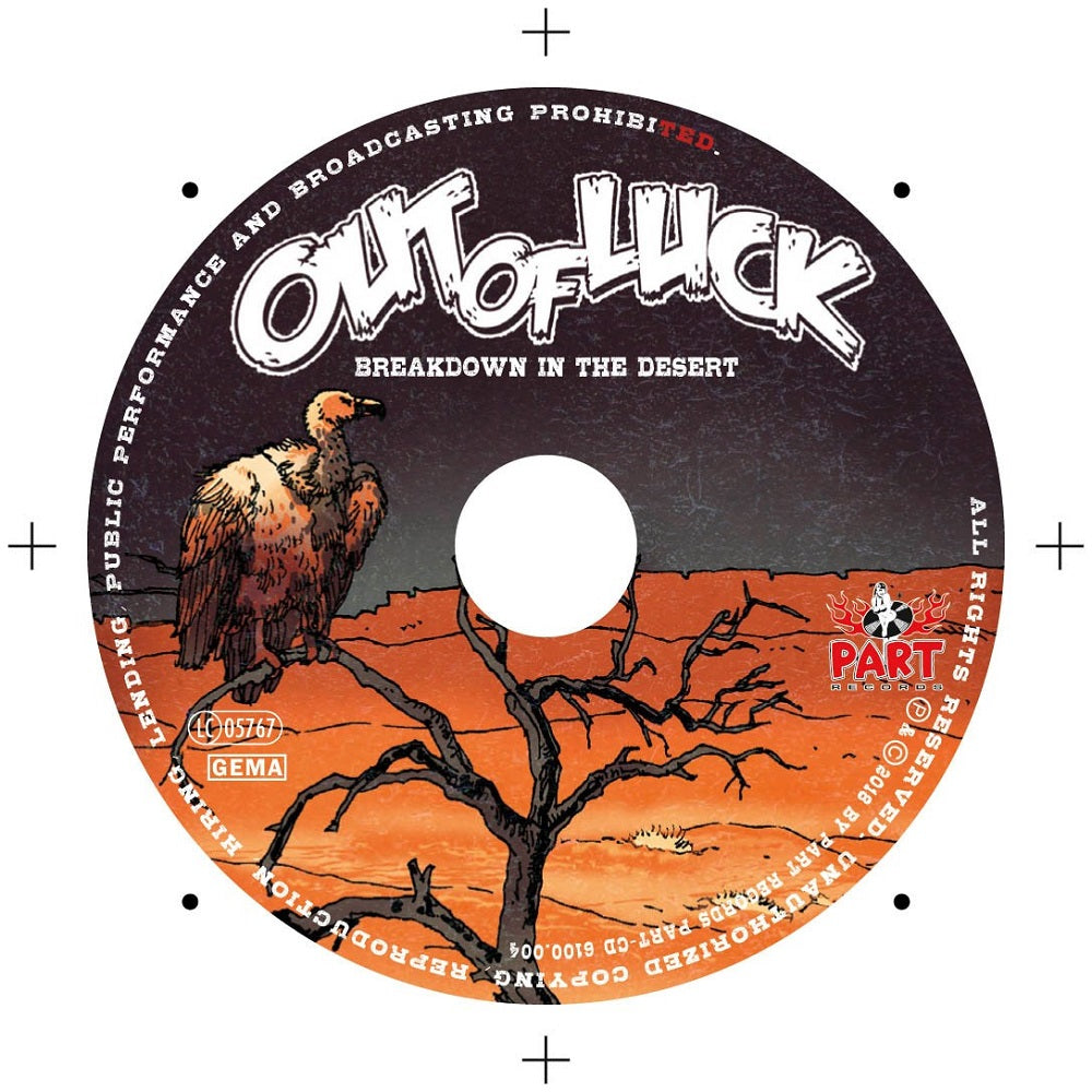 CD - Out Of Luck - Breakdown In The Desert