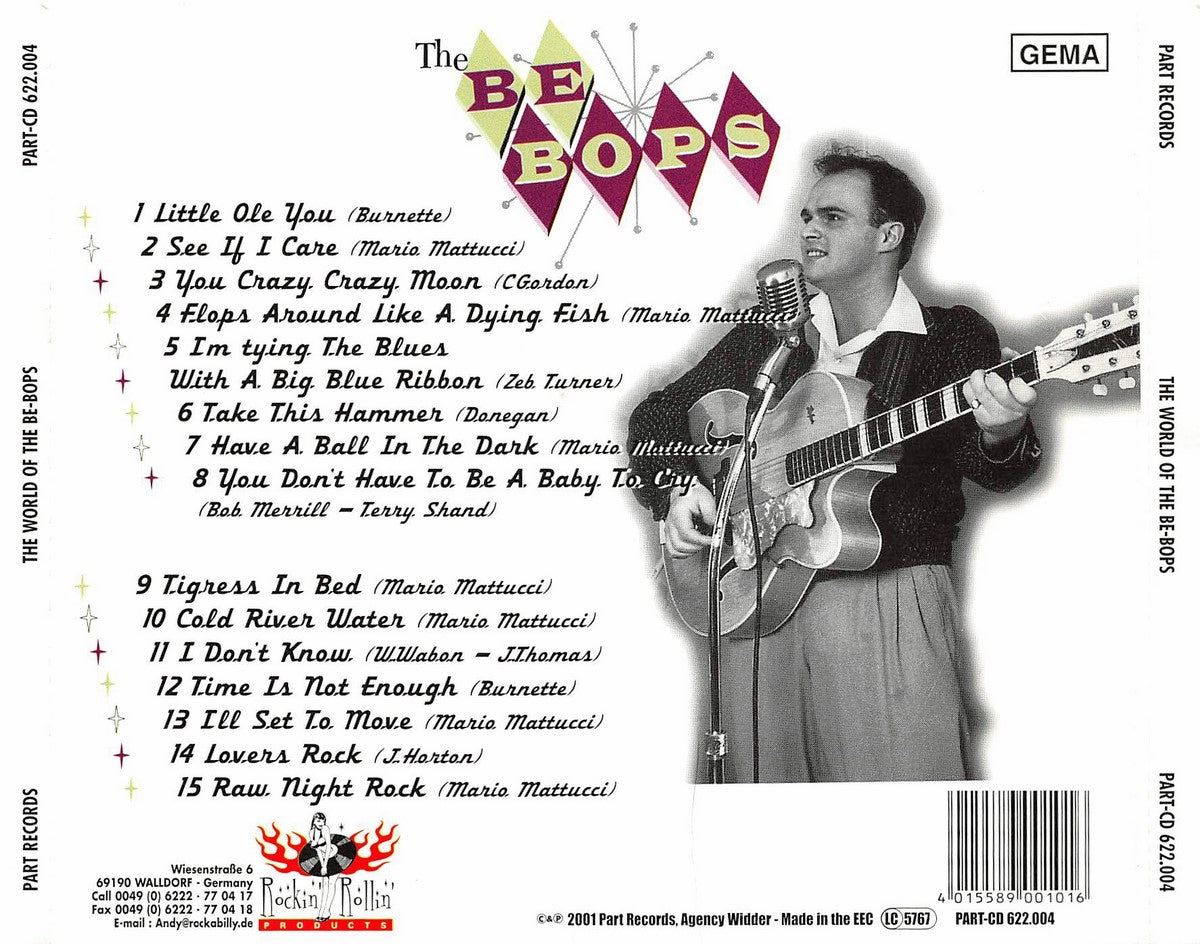 CD - Be Bops - The World Of The Be Bops