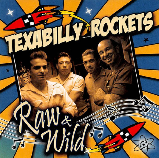 CD - Texabilly Rockets - Raw & Wild