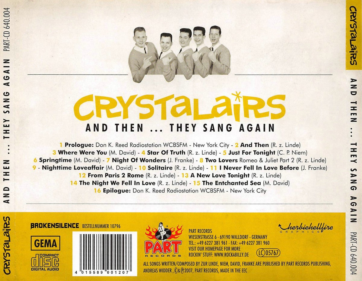 CD - Crystalairs - And Then, They Sang Again