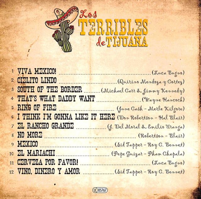 CD - Los Terribles De Tijuana - Cerveza Por Favor