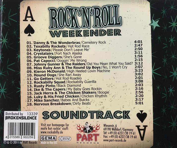 CD - VA - Walldorf Rock'n'Roll Weekender 2011