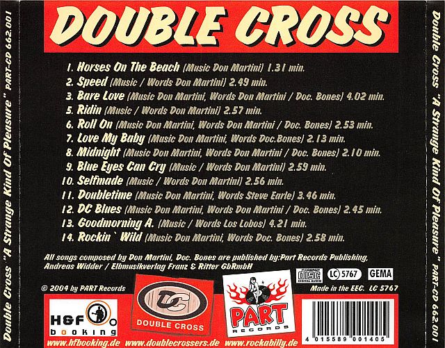 CD - Double Cross - A Strange Kind Of Pleasure