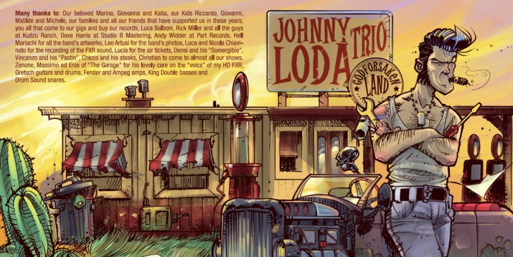 CD - Johnny Loda - Godforsaken Land