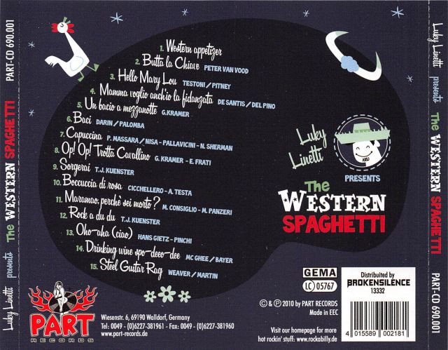 CD - Western Spaghetti - Luky Linetti Presents