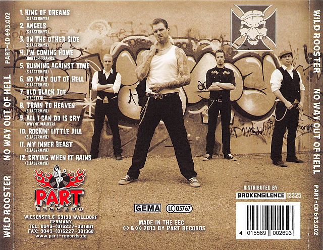 CD - Wild Rooster - No Way Out Of Hell