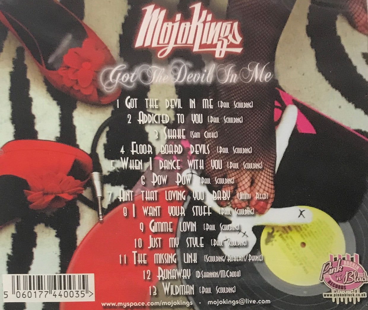 CD - Mojo Kings - Got The Devil In Me