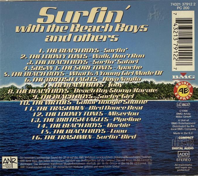 CD - VA - Surfin' with the Beach Boys And Others