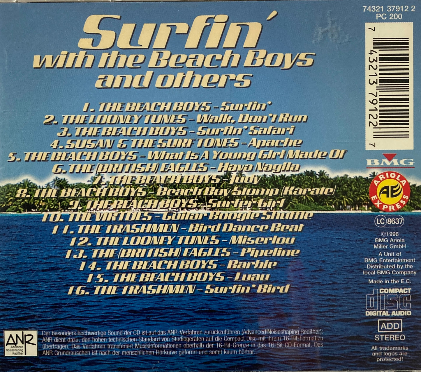 CD - VA - Surfin' with the Beach Boys And Others