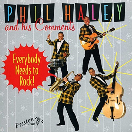 CD - Phil Haley & His Comments - Everybody Needs To Rock