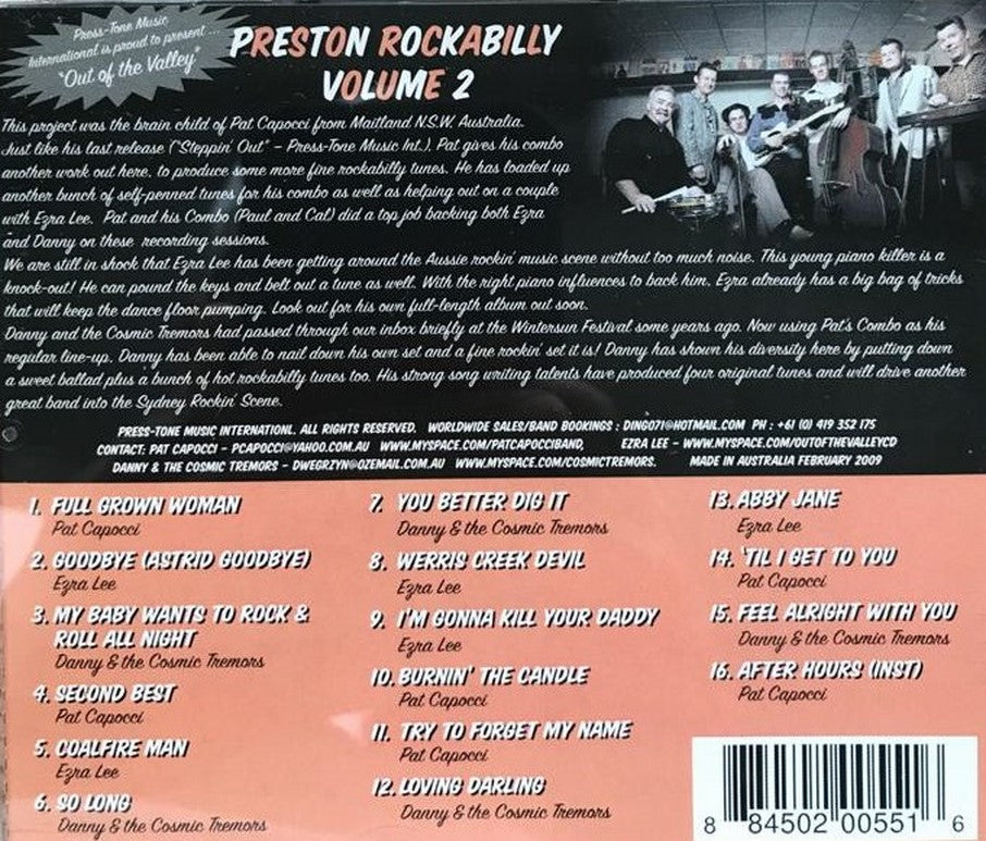 CD - VA - Preston Rockabilly Vol. 2 - Out Of The Valley