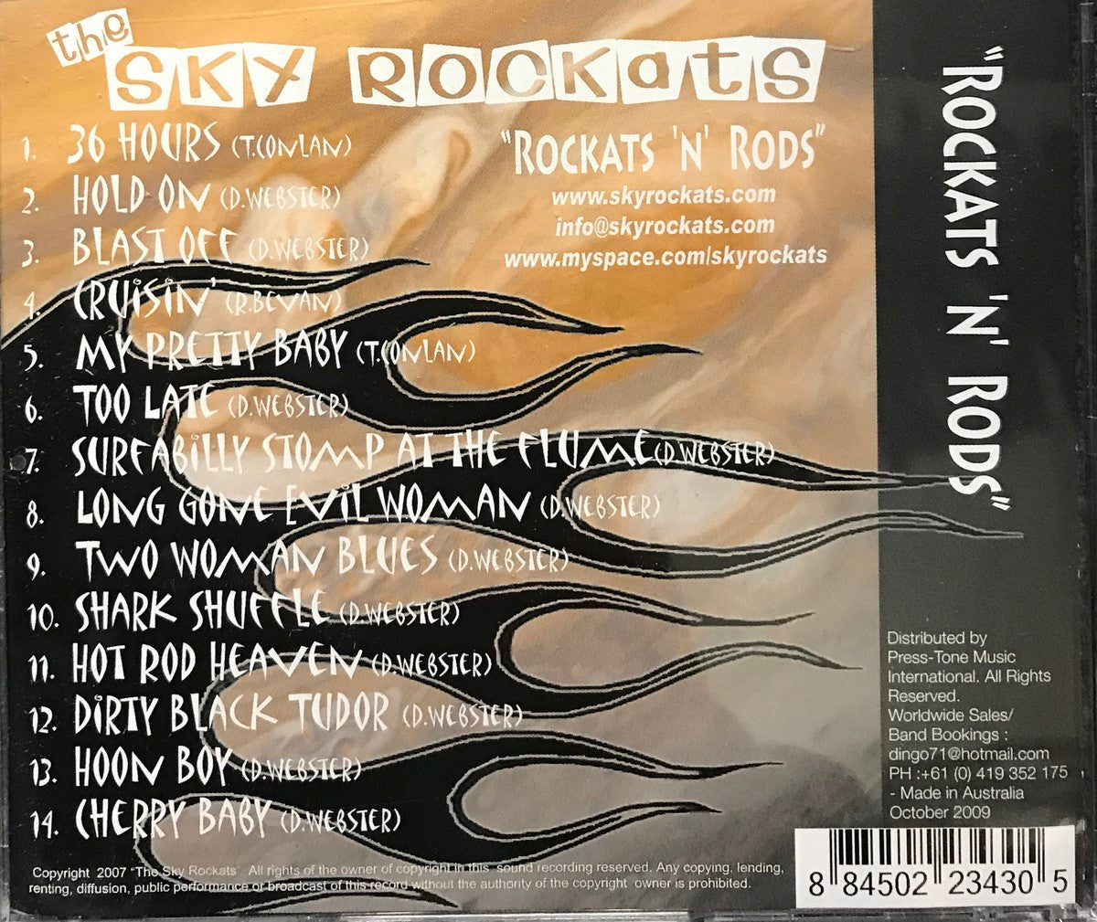 CD - Sky Rockats - Rockats'n'Rods