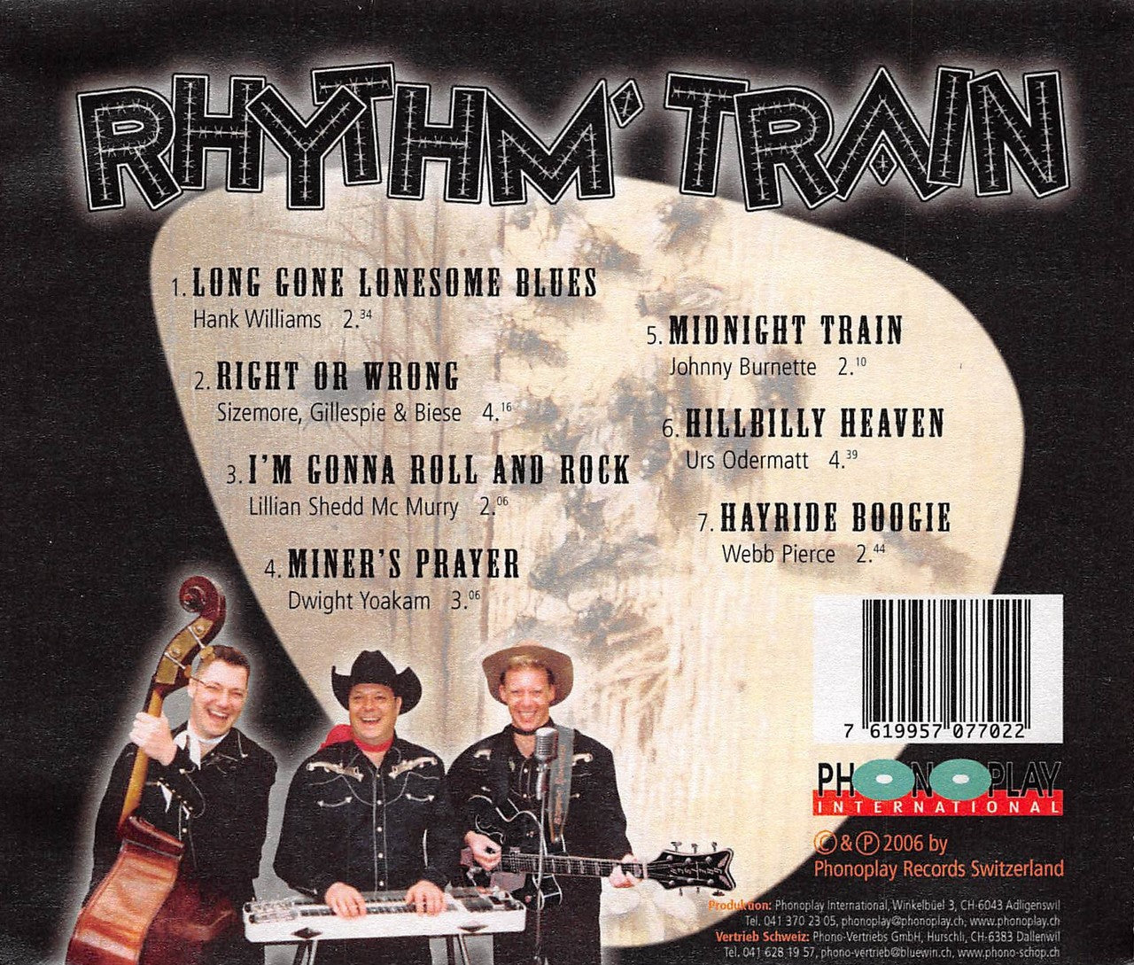 CD - Rhythm Train - Hillbilly