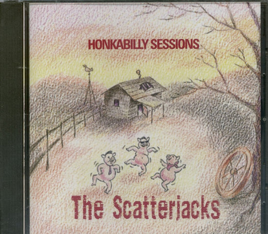 CD - Scatterjacks - Honkabilly Sessions 