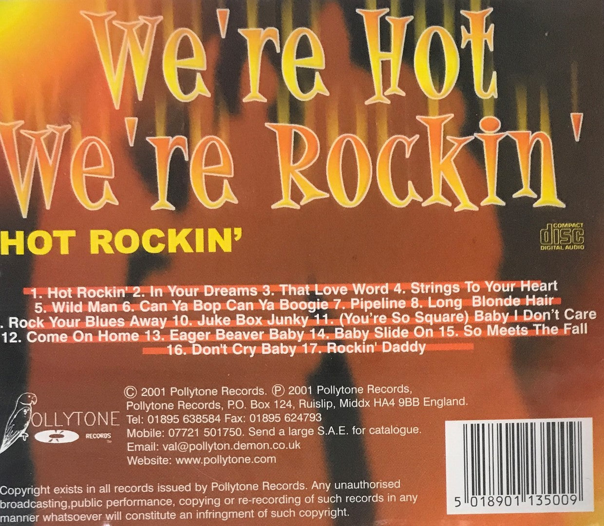 CD - Hot Rockin - We're Hot, We're Rockin'