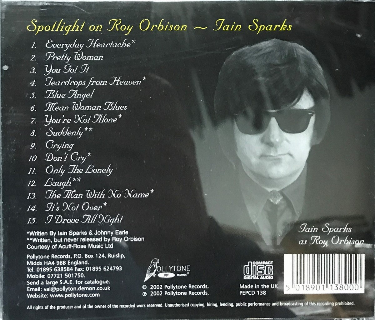 CD - Iain Sparks - Spotlight On Roy Orbison