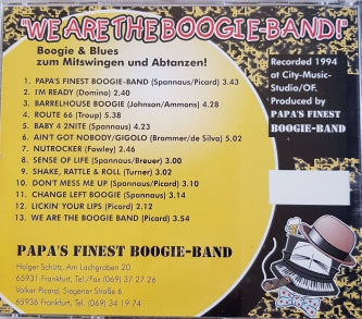 CD - Papa's Finest Boogie-Band - We Are The Boogie-Band