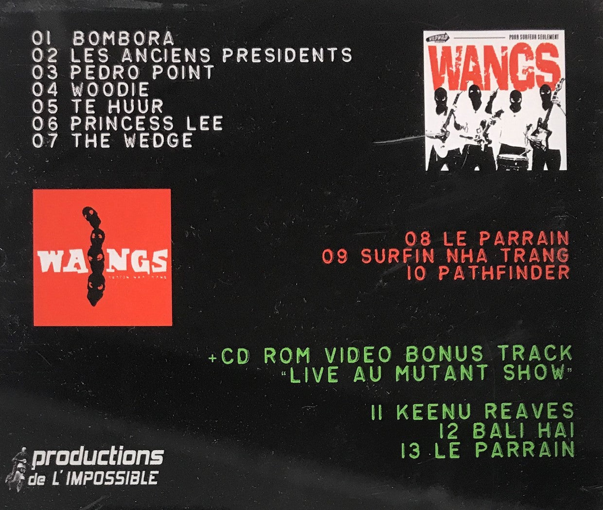 CD - Les Wangs - In Surf We Trust