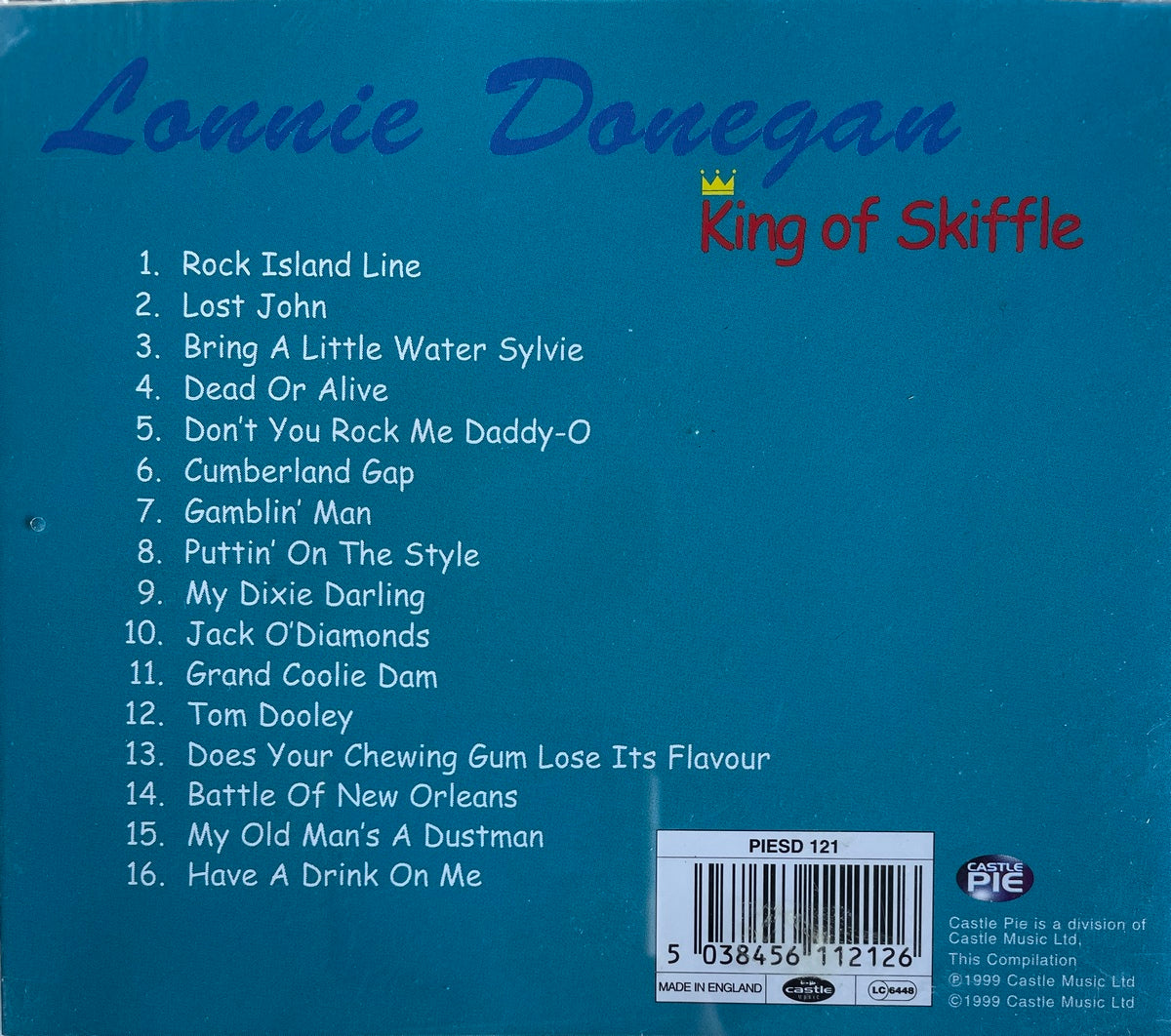 CD - Lonnie Donegan - King Of Skiffle