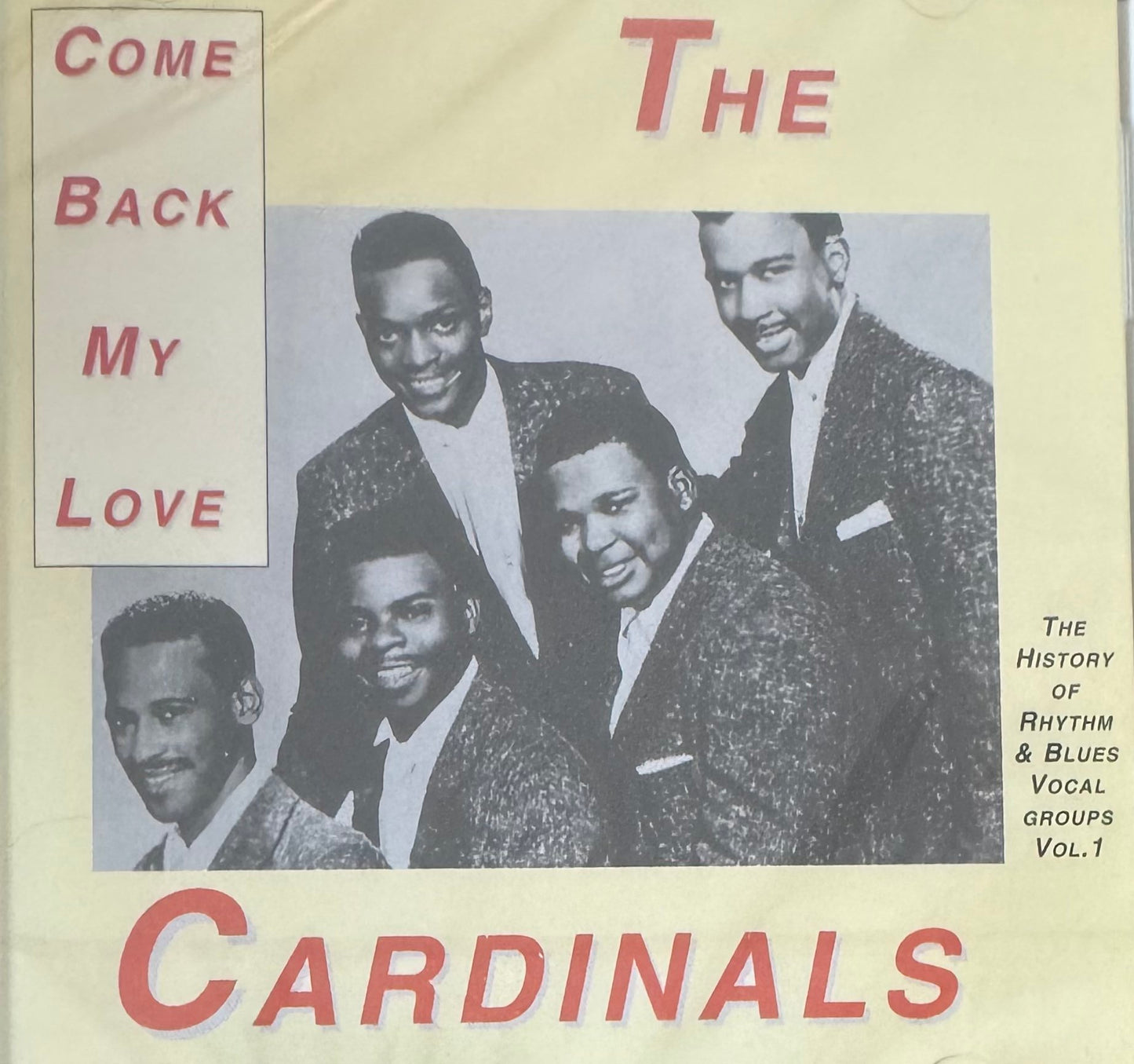 CD - Cardinals - Come Back My Love