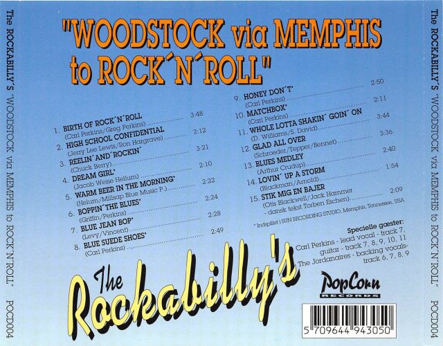 CD - Rockabilly's - Woodstock Via Memphis To Rock'n'Roll