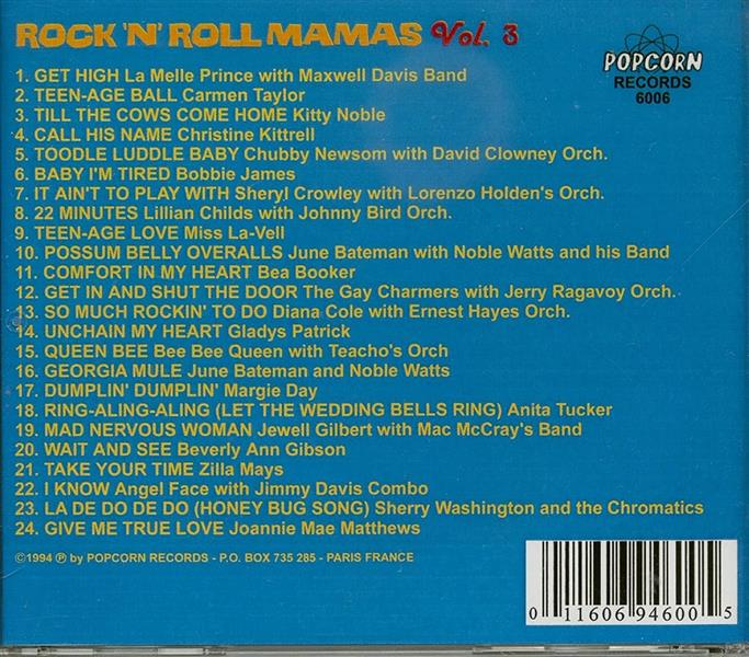 CD - VA - Rock'n'Roll Mamas Vol. 3