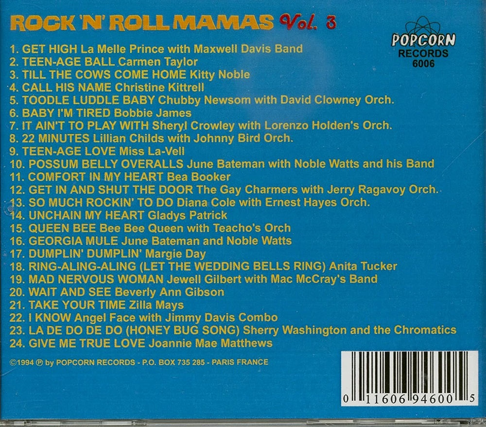 CD - VA - Rock'n'Roll Mamas Vol. 3