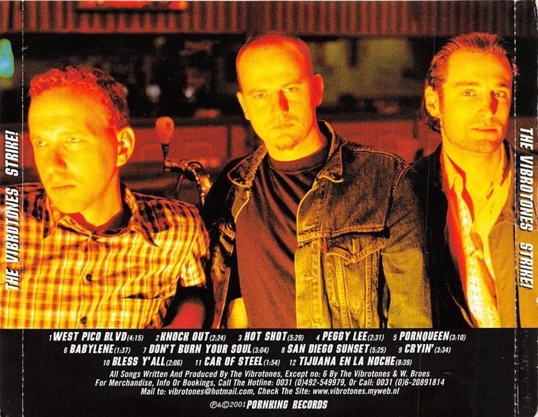 CD - Vibrotones - Strike