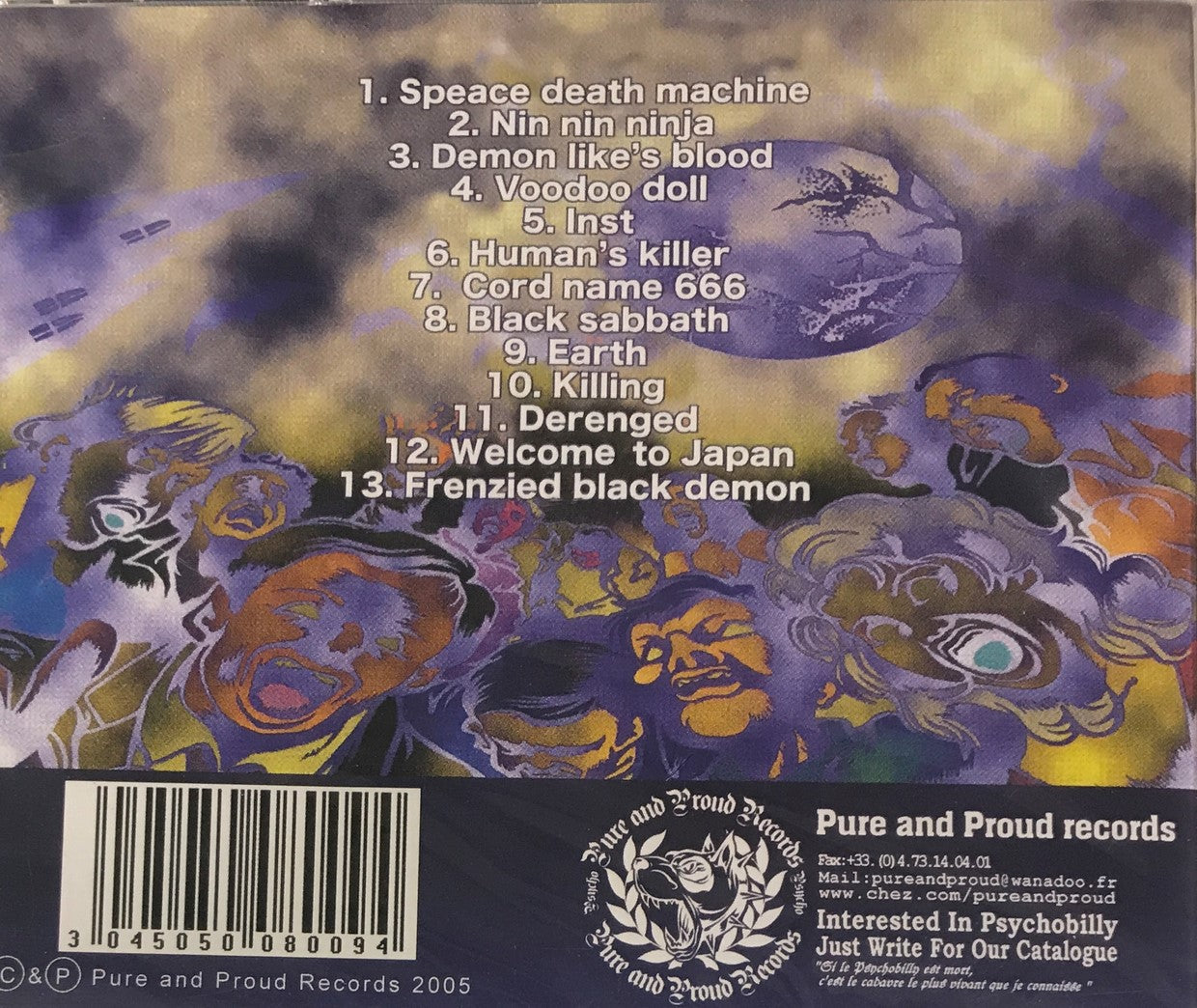 CD - Mad Mongols - Frenzied Black Demon