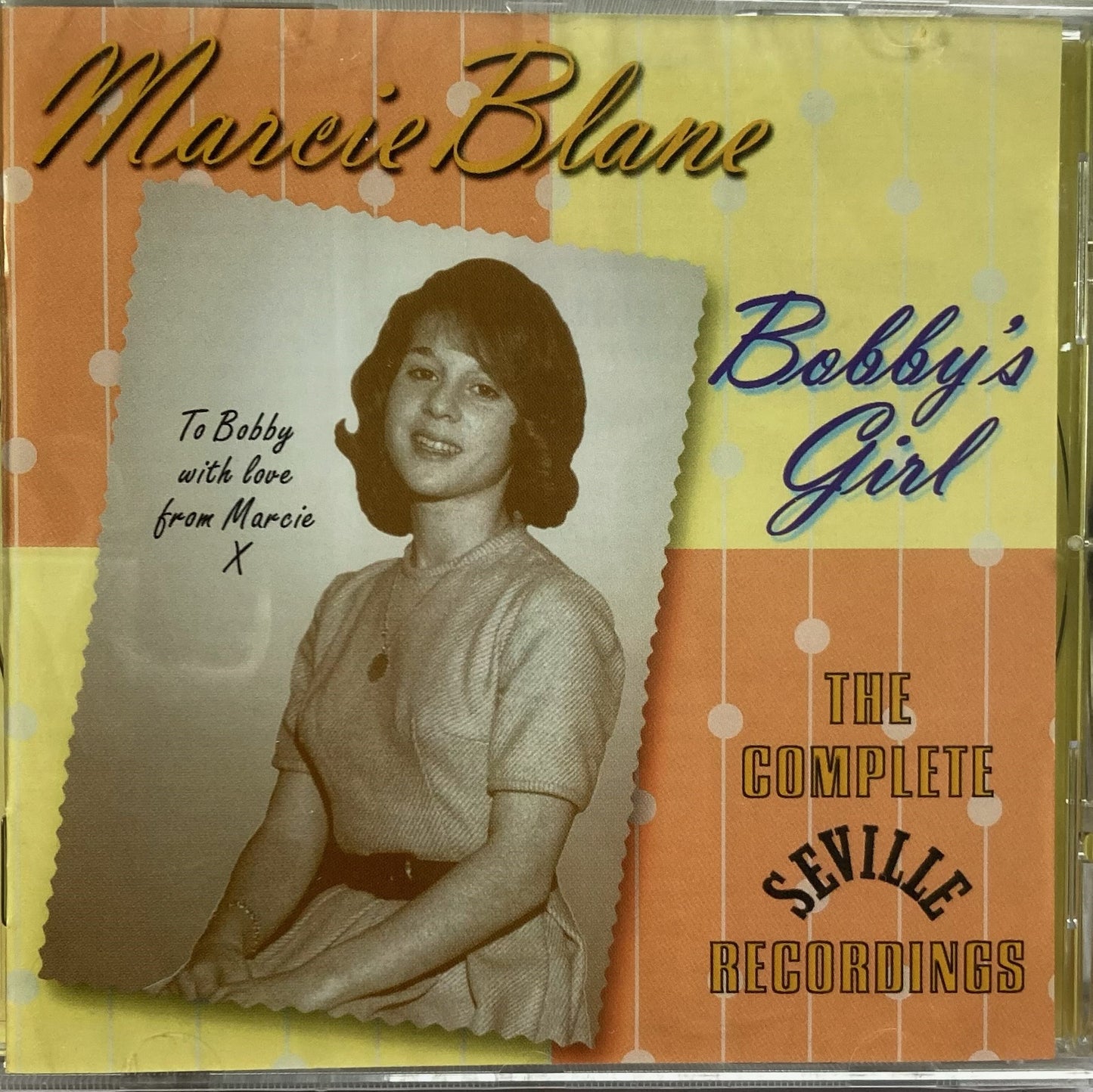 CD - Marie Blanc - Bobby's Girl