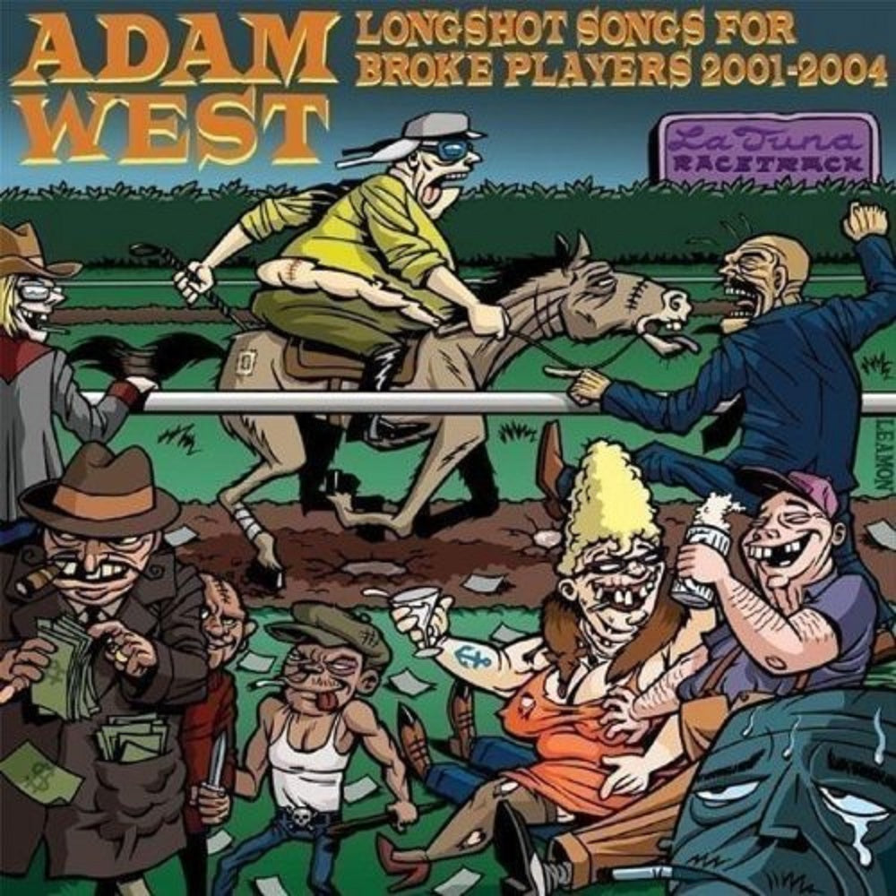 CD - Adam West - Longshot Songs for Broke Players