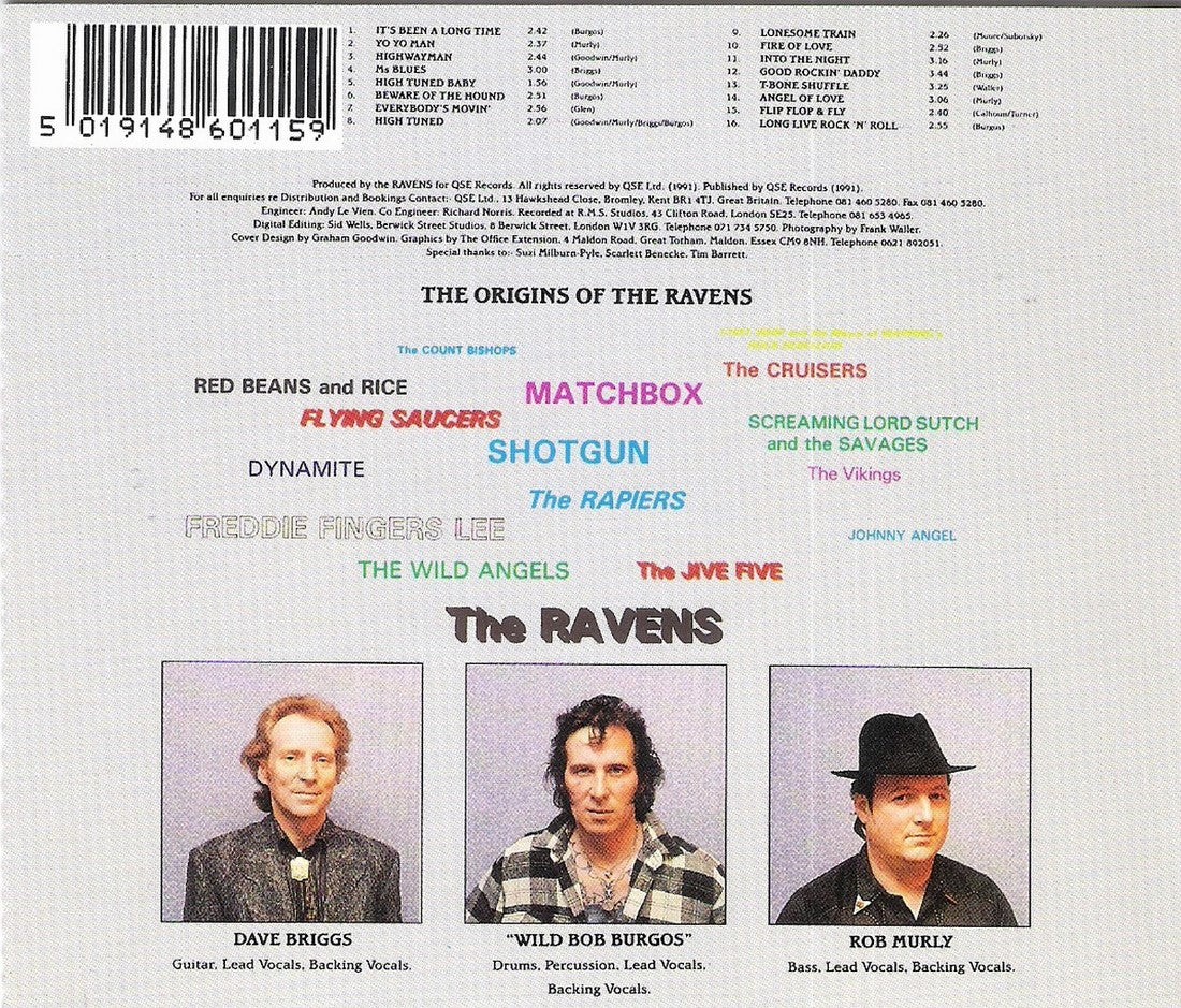 CD - Ravens - Long Live Rock and Roll