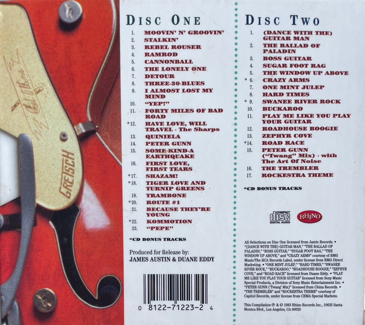 CD-2 - Duane Eddy Anthology - Twang Thang