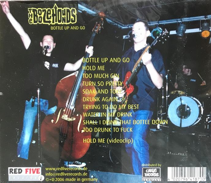 CD - Boozehounds - Bottle Up And Go!