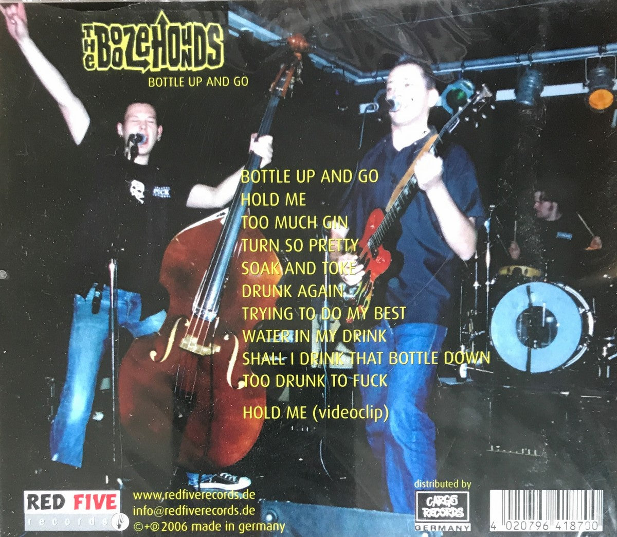 CD - Boozehounds - Bottle Up And Go!