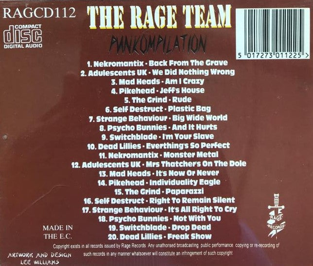 CD - VA - The Rage Team