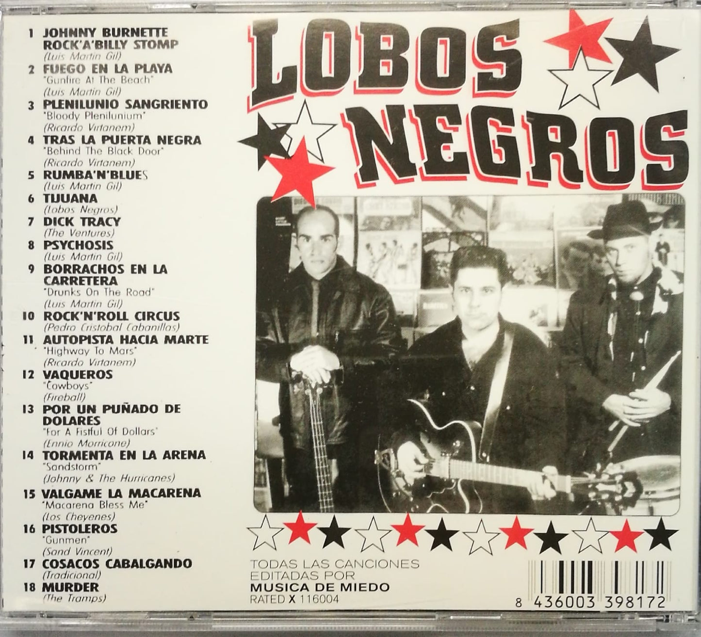 CD - Lobos Negros - Instrumentals